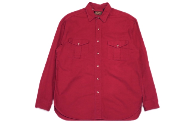 USED 80-90s Eddie Bauer Chamois cloth shirt - Large 01909