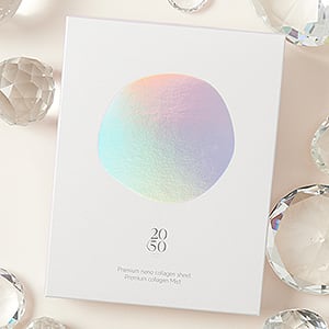 【美】2050 トゥエンティフィフティ プレミアムナノコラーゲンシート × ナノコラーゲン化粧水