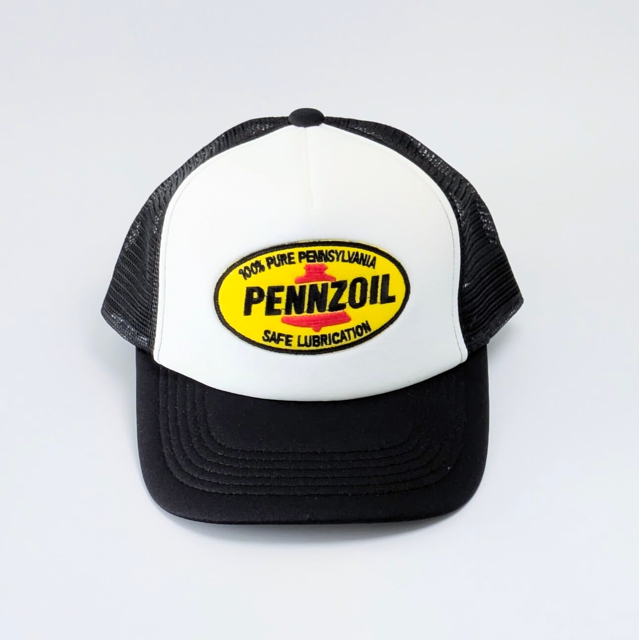 【 Mesh Cap / メッシュキャップ 】 Pennzoil（ペンズオイル / ペンゾイル）/ BLACK / レーシングキャップ / ベースボールキャップ 〚アメリカン雑貨 アメトイ〛