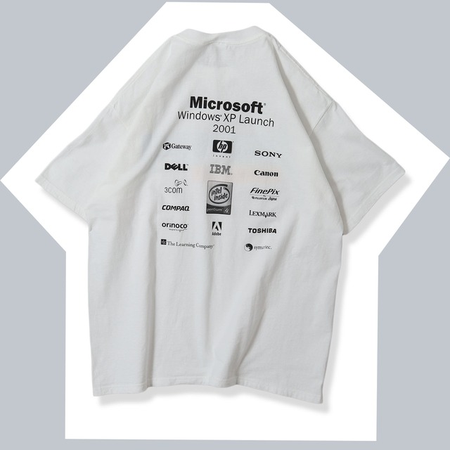 00s NOS Microsoft WindowsXP 2001 Promo Tee
