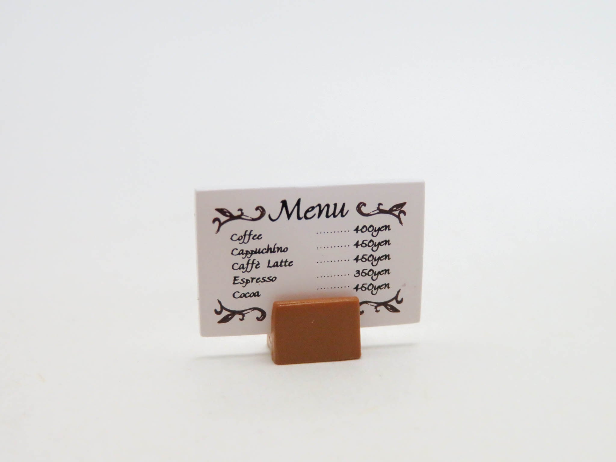 ねんどろいどプレイセット #09 喫茶店Aセット メニュー