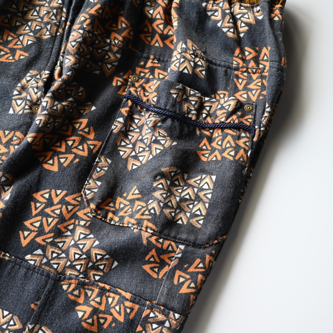 CHANGES / PAJAMA PANTS BLK(1）