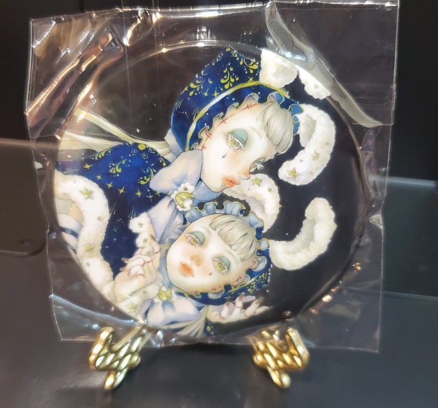 缶ミラー/石榴