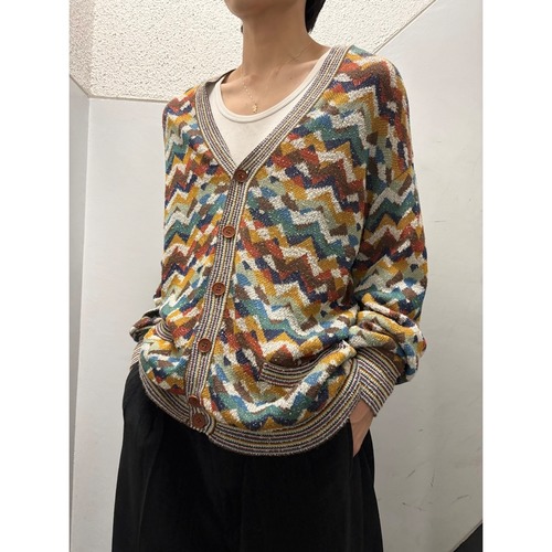 90's missoni ニットカーディガン