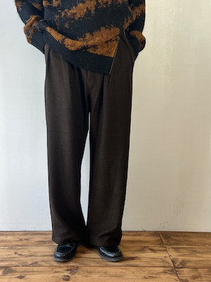 Ancellm -WOOL CUT SLACKS- / ANC-PT128 / アンセルム ウールカットスラックス
