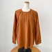 non-no  ORANGE COTTON BLOUSE