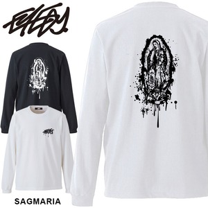 【 eye-ltm169】 EYEDY アイディー LINE LOGO メンズ ロング tシャツ ロンT ブランド 大きいサイズ おしゃれ ストリート 綿 コットン スケート XL XXL XXXL 3l