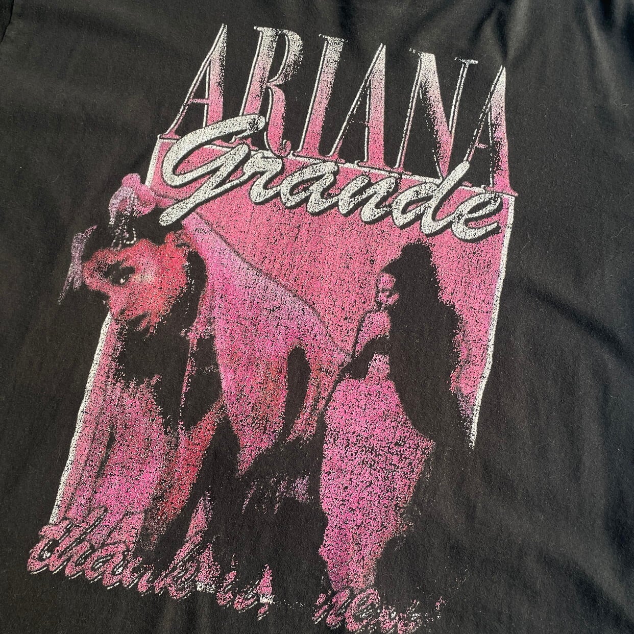 完売品】激レア！Ariana Grande グラフィックTシャツ L ブラック 