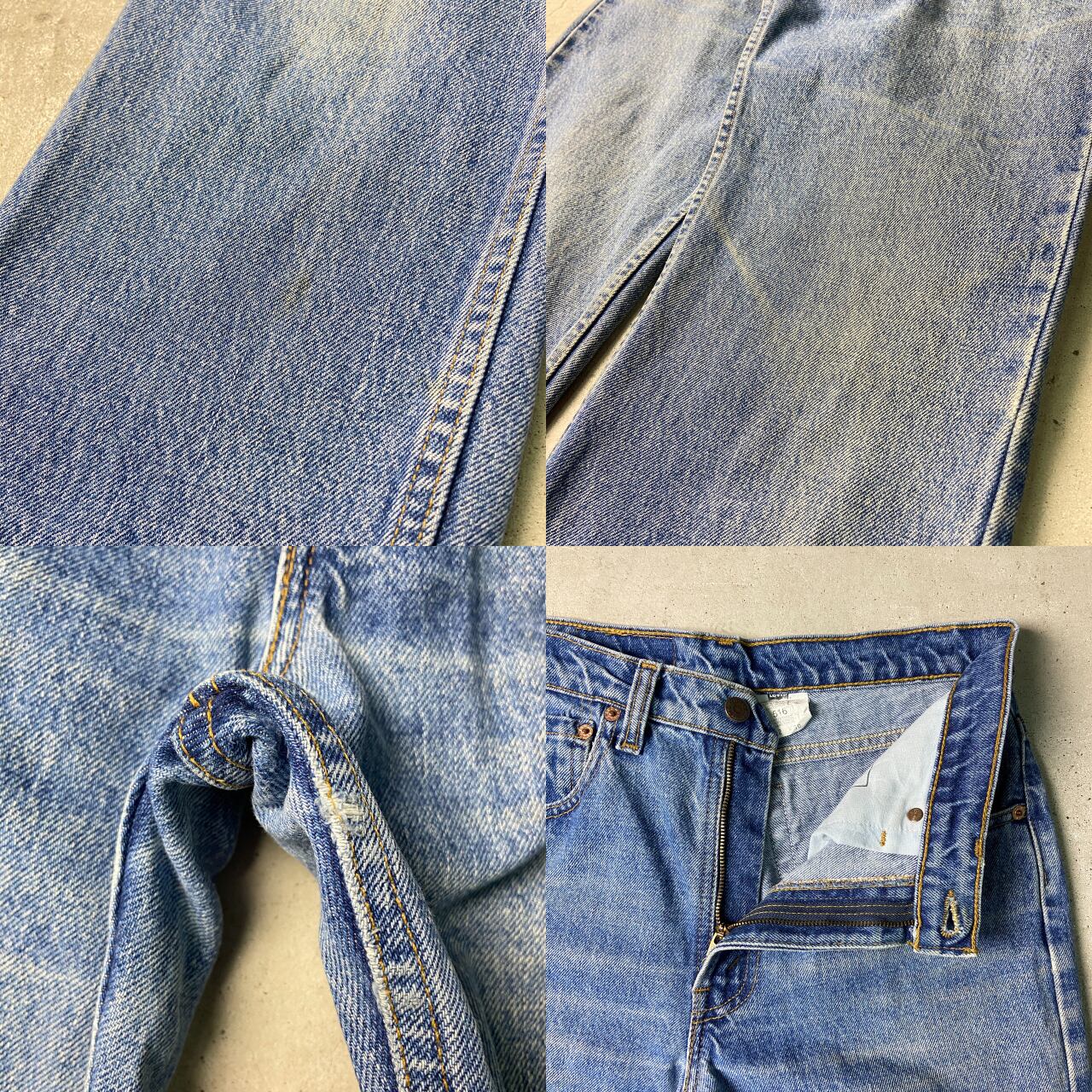 00年代 カナダ製 Levi's リーバイス 516 ストレート デニムパンツ