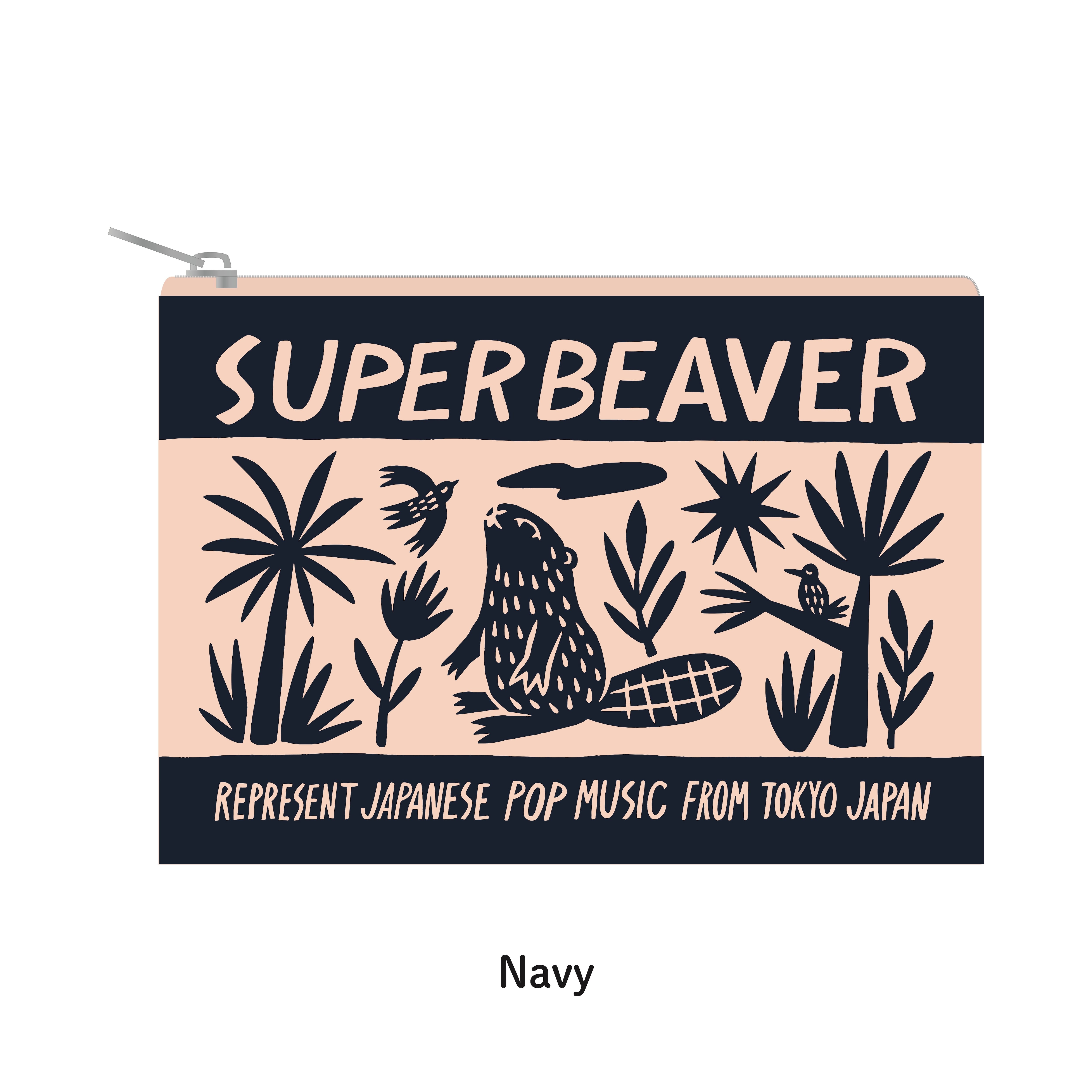 フラットポーチ | SUPER BEAVER OFFICIAL WEBSTORE