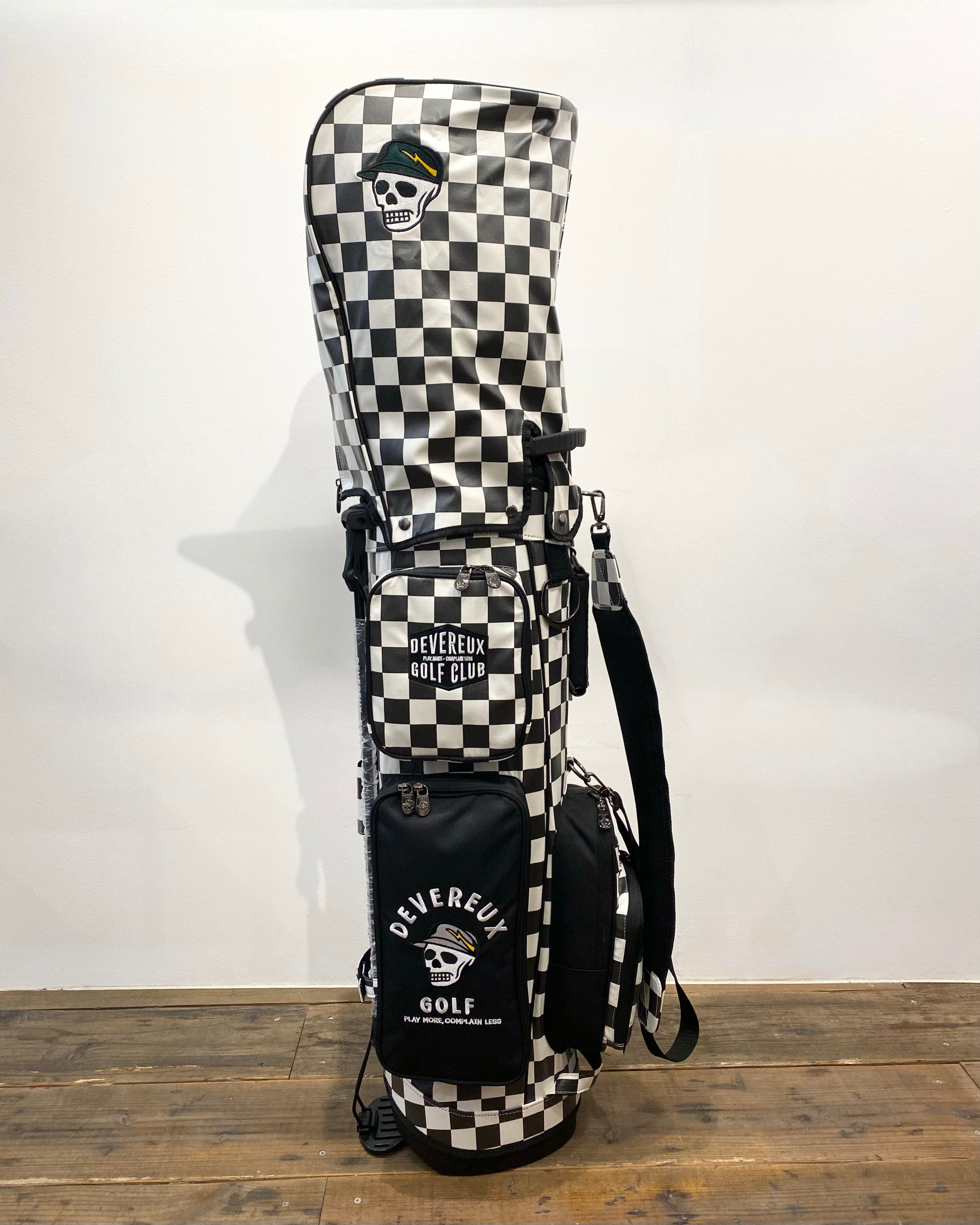 DEVEREUX GOLF】ALL CHECKER Caddie bag | Sandy GOLF