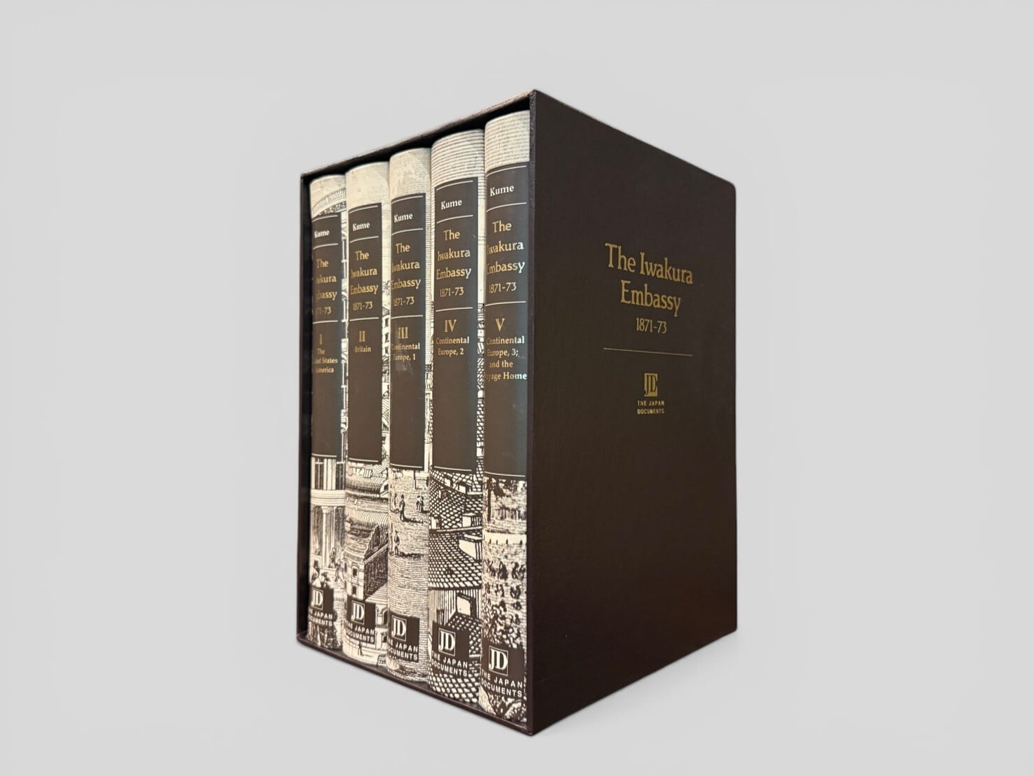 RJ012】【FIRST EDITION】The Iwakura Embassy 1871–73, Complete set
