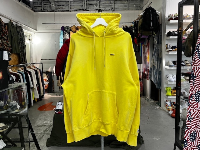 FR2 PIGMENT LOGO HOODIE YELLOW MEDIUM 92713