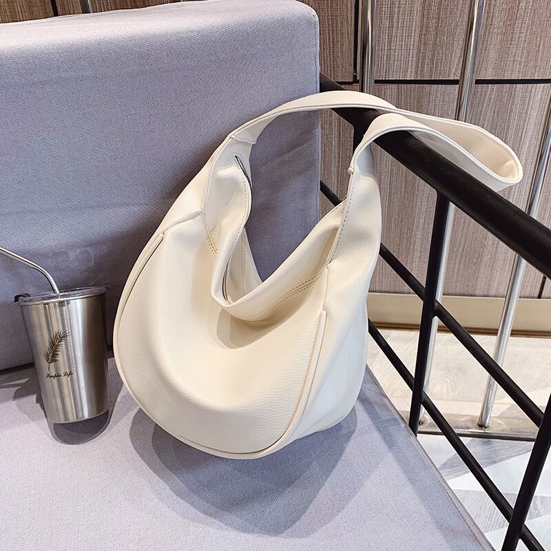 大容量バッグレディースバッグ2020ニューウェーブファッションネットレッドシンプルブロードバンドショルダーバッグエインワイルドワイルドトートバッグ Tiancai_Wing_Bag7778867