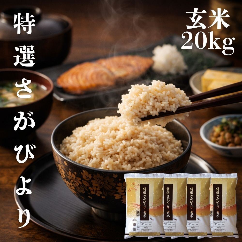 特選玄米】さがびより10㎏ | 玄米専門店【葉隠れ屋】#大塚米穀店