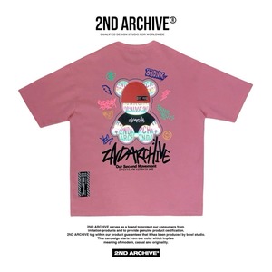 2ND009 2NDARCHIVE Tシャツ 韓国ファッション オーバーサイズ ユニセックス