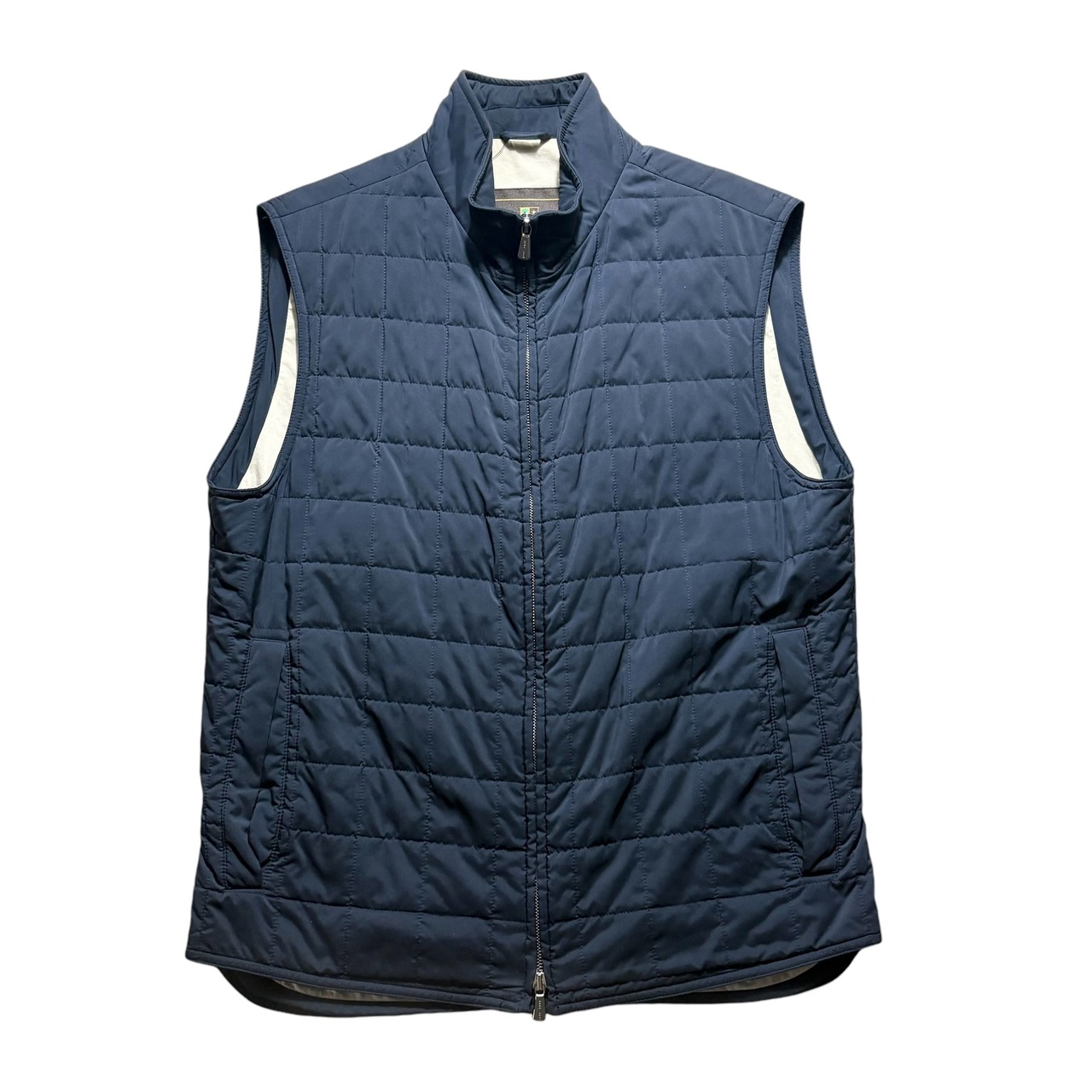 LORO PIANA dark navy padding vest
