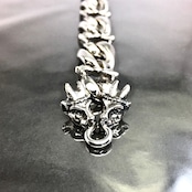 WOLF&GARGOYLES #1 CHAIN BRACELET / ウルフ&ガーゴイル #1 チェーンコンビブレスレット