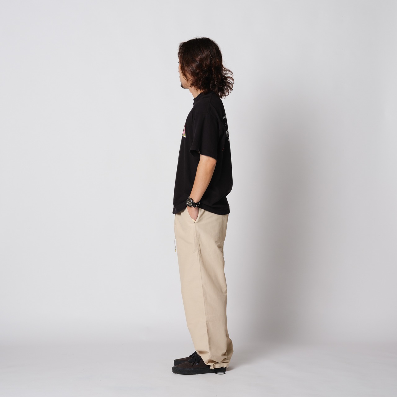 【DARGO】Cotton Nylon Track Pants（TONGUE BEIGE）