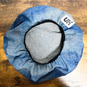 UNFINISHED岡山デニムダメージベレー帽