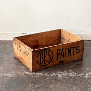 Vintage BPS Wooden Box