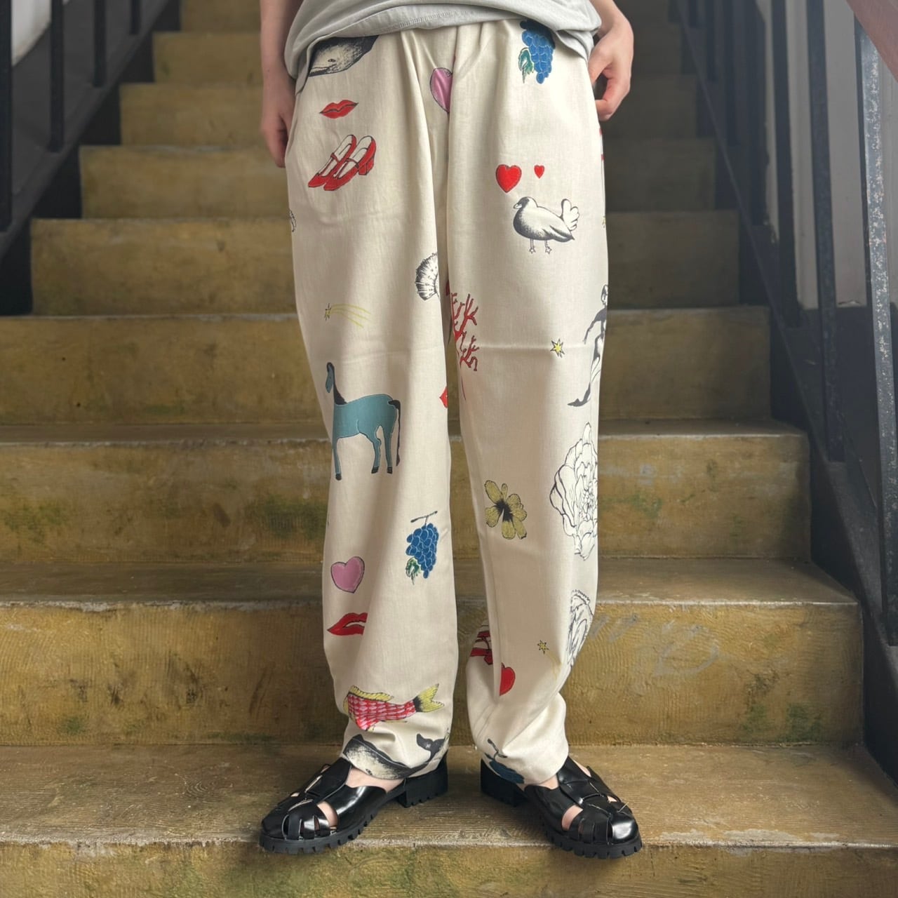 Bohemians ボヘミアンズ VIDA Ⅱ TWILLLOOSE PANTS Bohemians ボヘミアンズ VIDA Ⅱ TWILLLOOSE PANTS