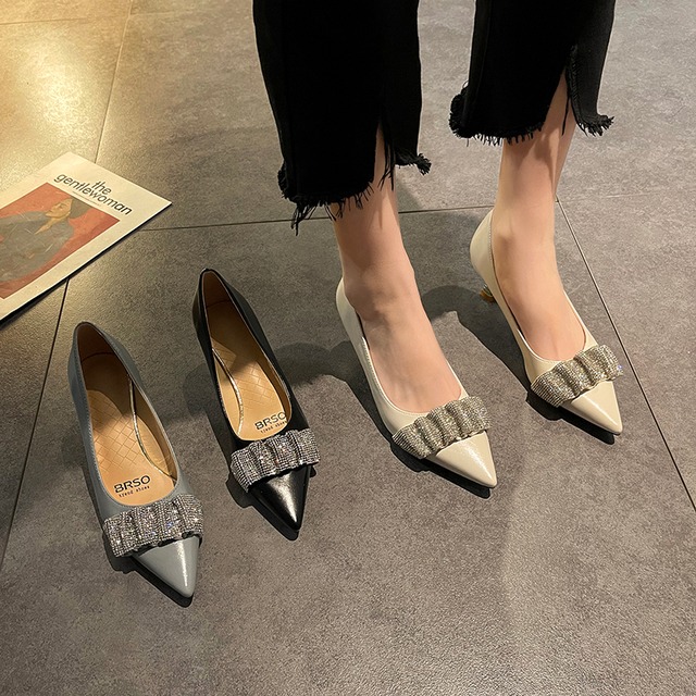 シングルサマーラインストーンヒール 靴 シューズ ハイヒール 夏物 部族の婦人靴69561254423