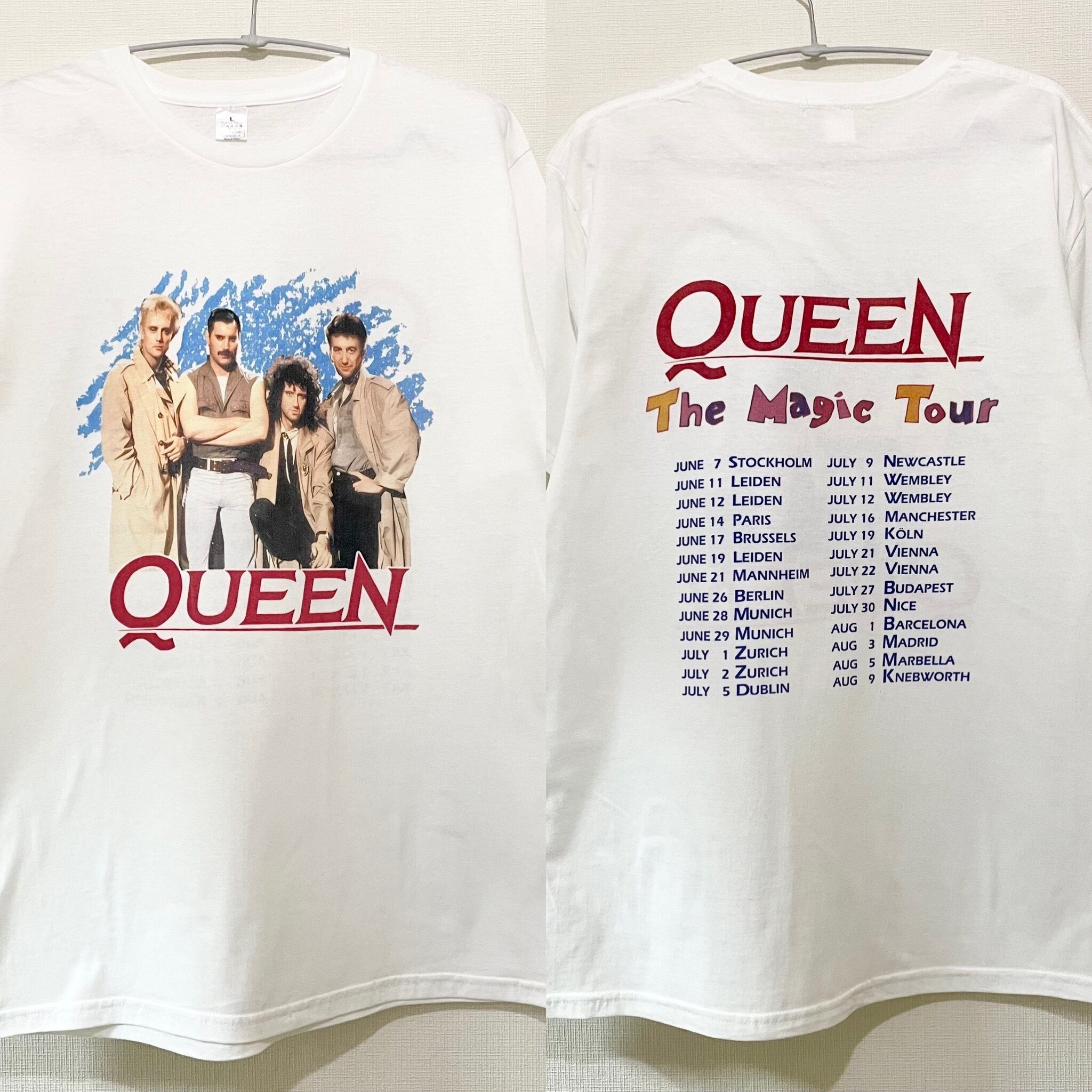 QUEEN Tシャツ The Magic Tour クイーン Tee | BF MERCH