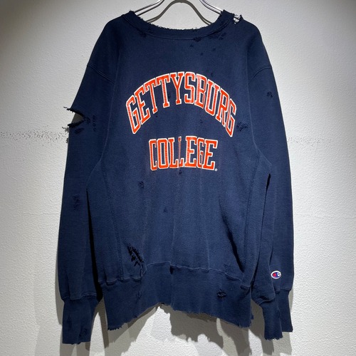 90's Champion reverse weave used damage sweat