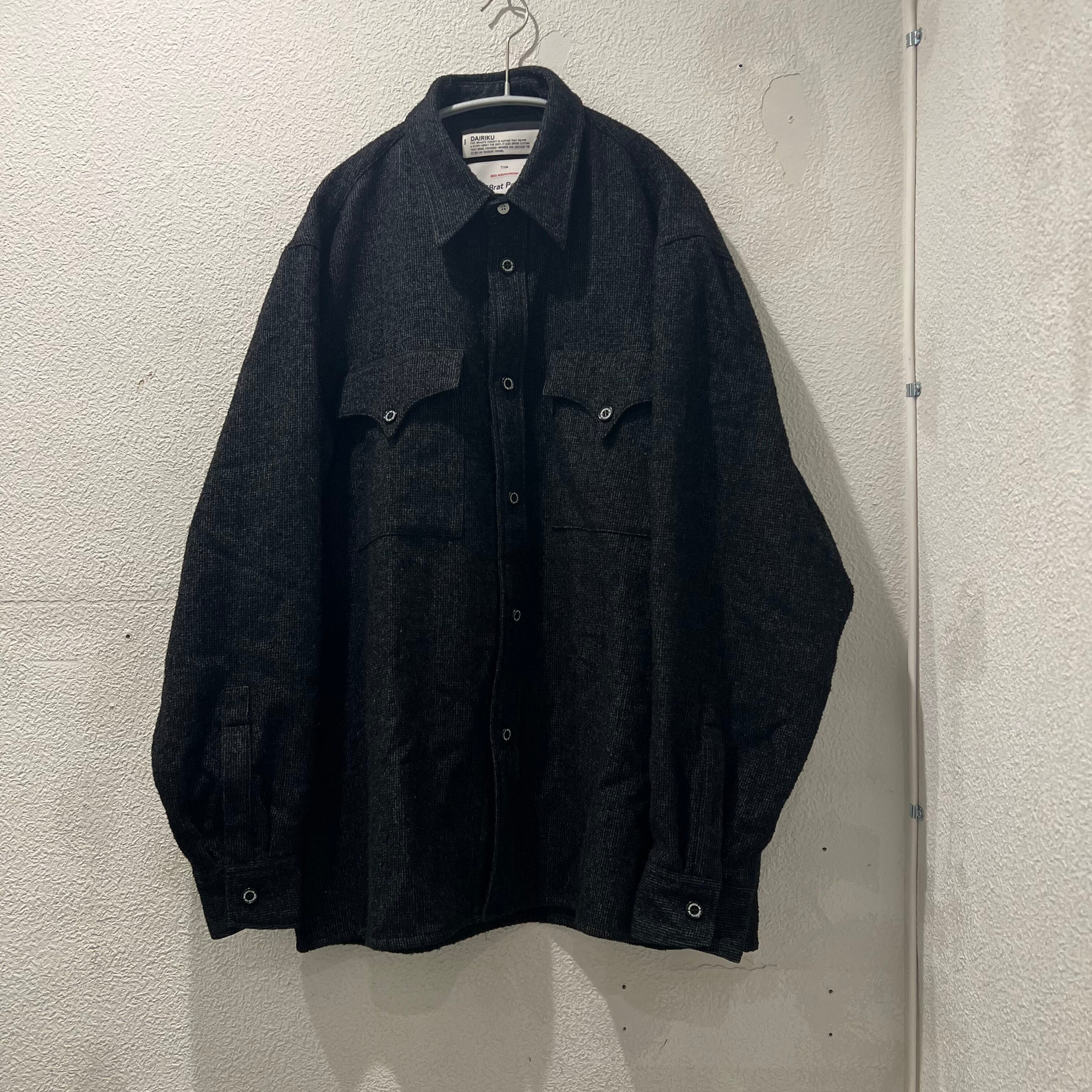 DAIRIKU ダイリク ウエスタンシャツ ウール size M【表参道t07 ...