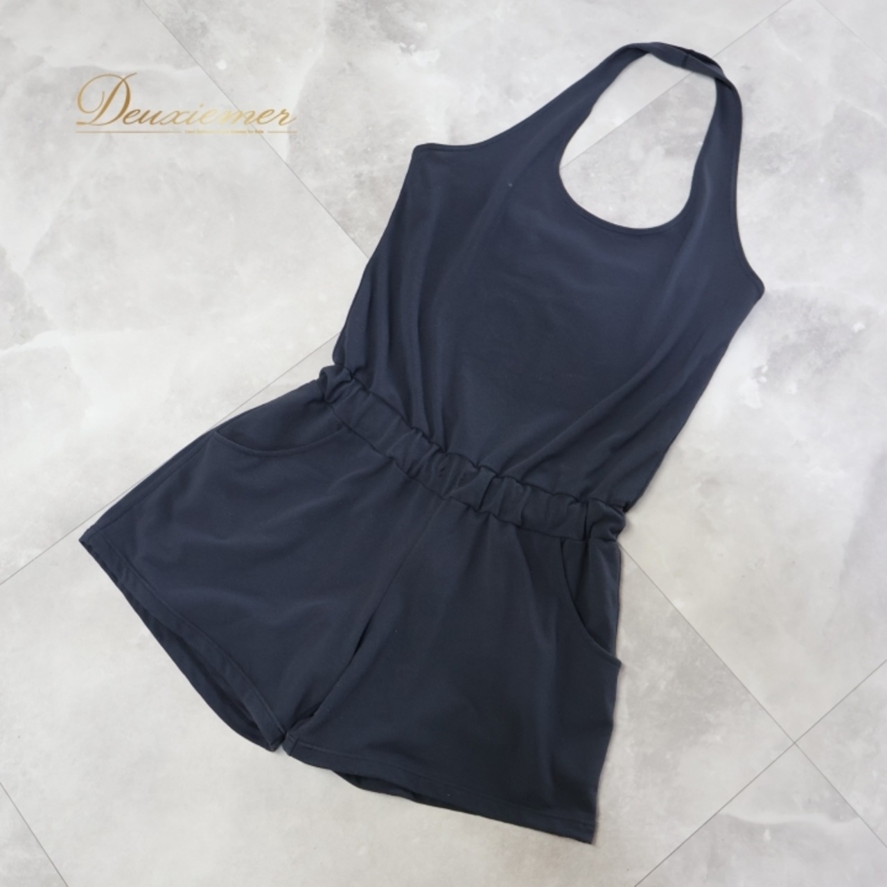 レディース チャコット オールインワン グレイ系 蝶 ヨガ 伸縮 ストレッチ シンプル 練習 レッスン 運動 運動着 紫 緑 かわいい ポケット 日本製 ロンパース パンツ ひざ丈 シンプル バレエ ダンス パープル系 グリーン系 Chacott