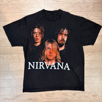 ニルヴァーナ【NIRVANA】 涅槃の音楽 Tシャツ バンドT ユニセックス 