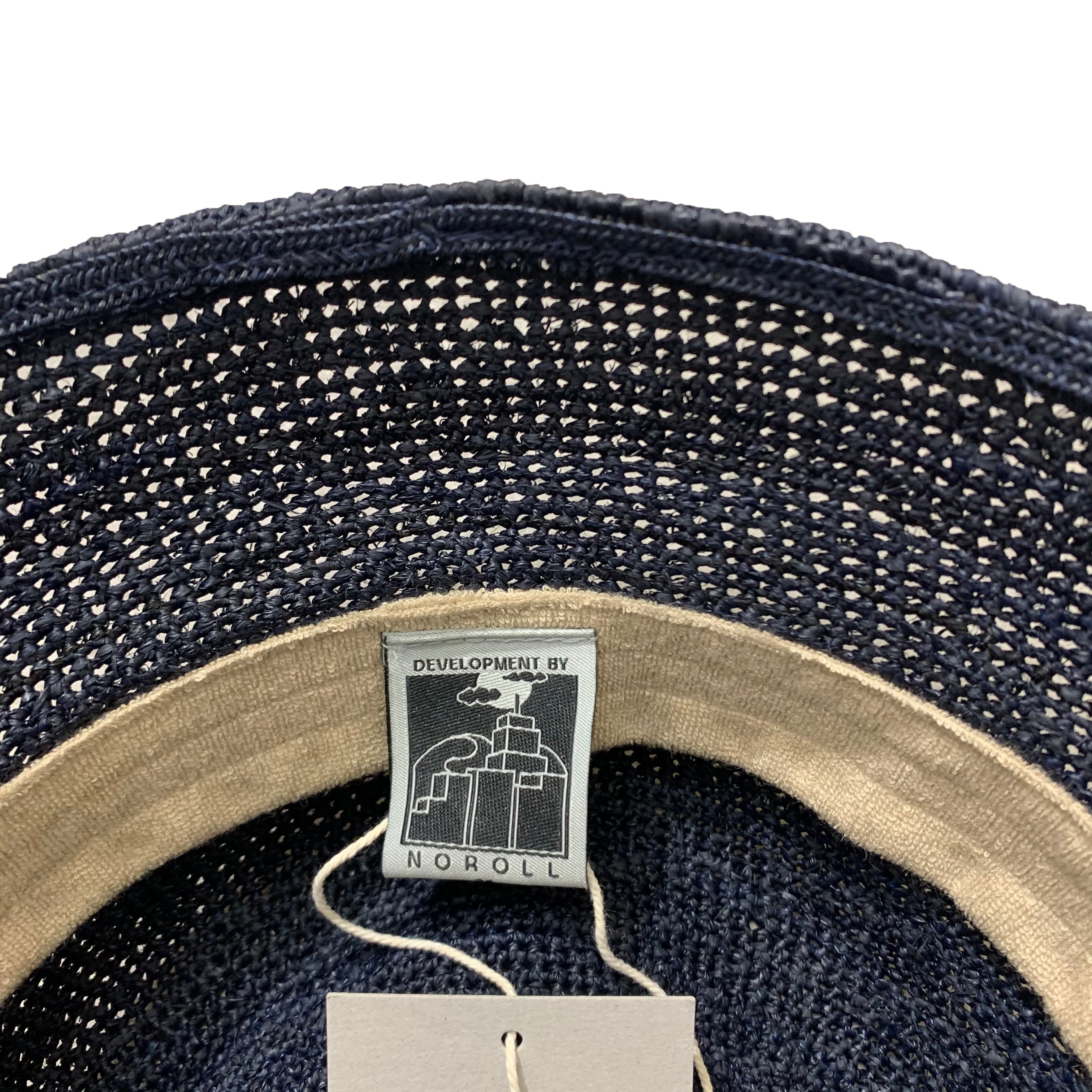 NOROLL / DETOURS RAFFIA HAT -NAVY- | THE NEWAGE CLUB powered by BASE