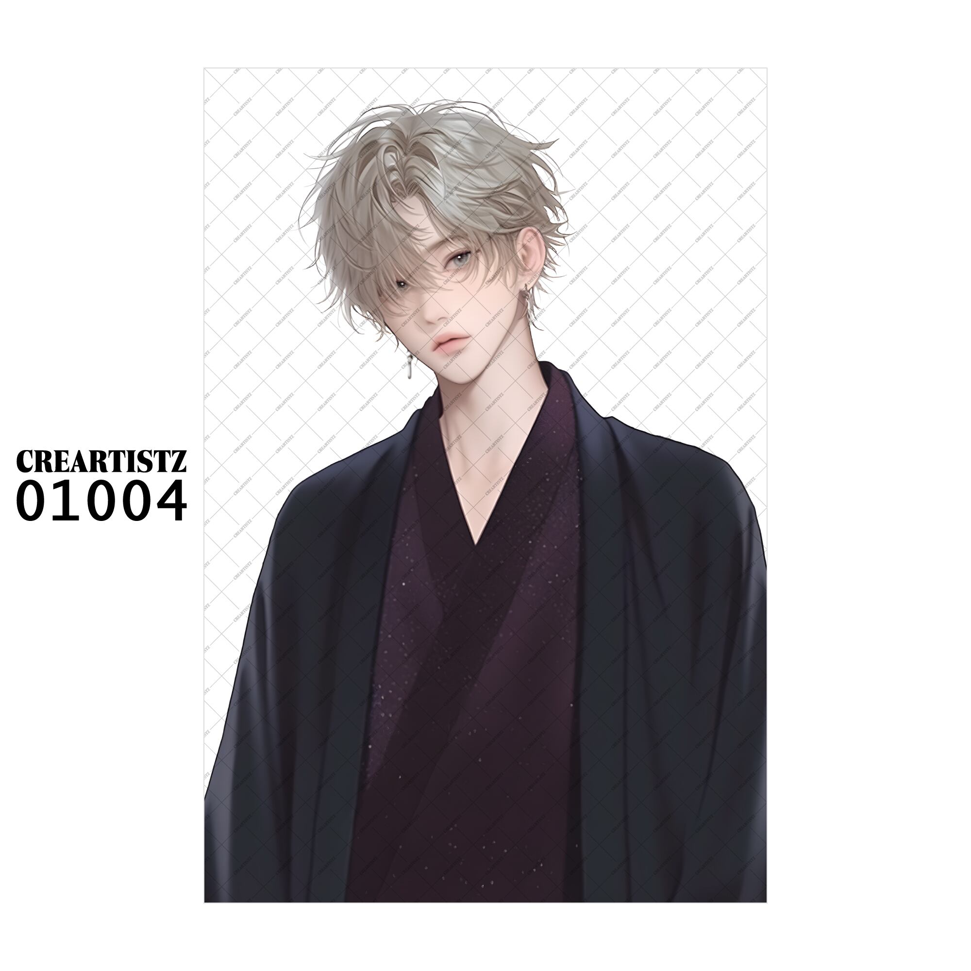 01004 ボーイ クール オリジナル ペーパー/ステッカー 4枚セット CREARTISTZ