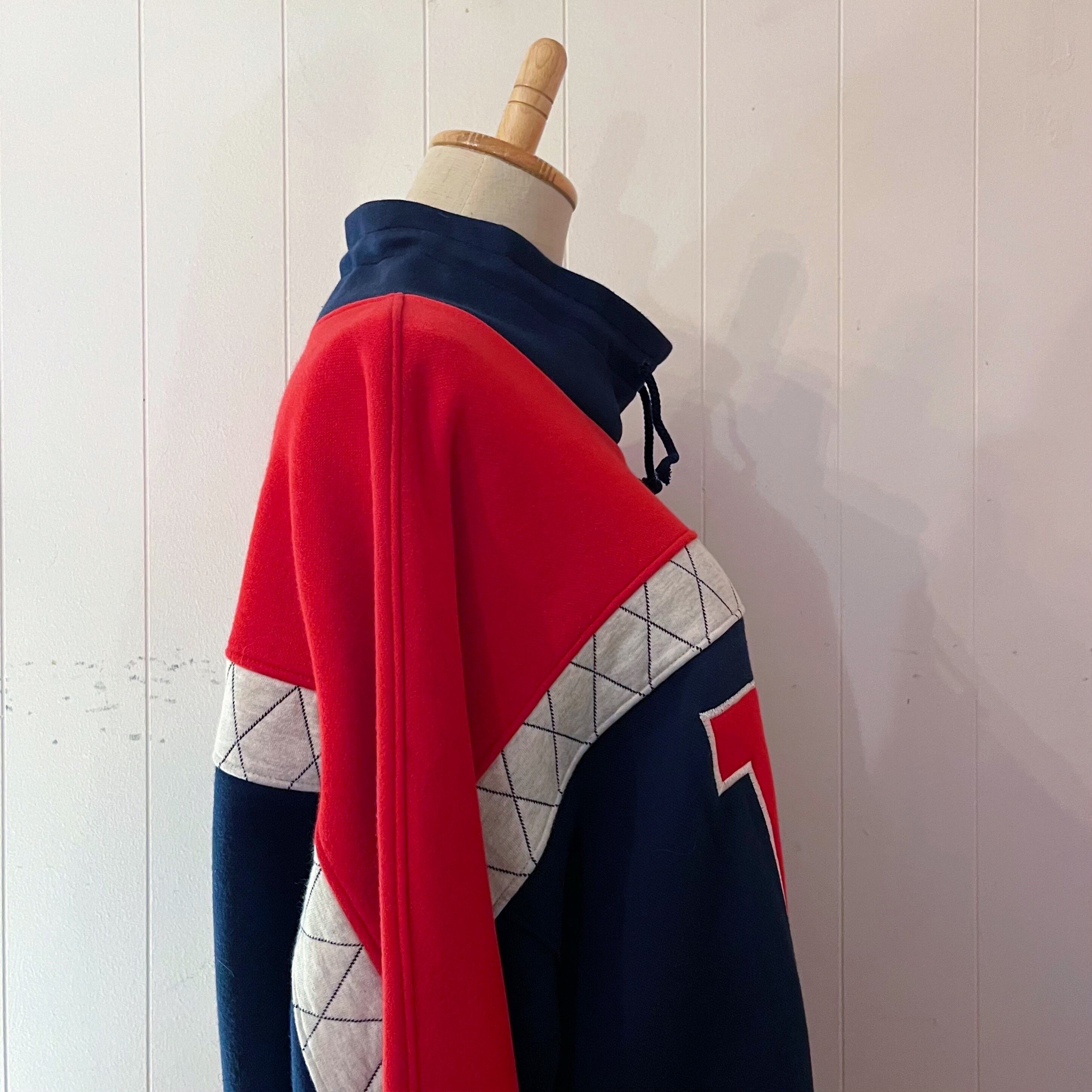 wilson / red navy high neck sweat