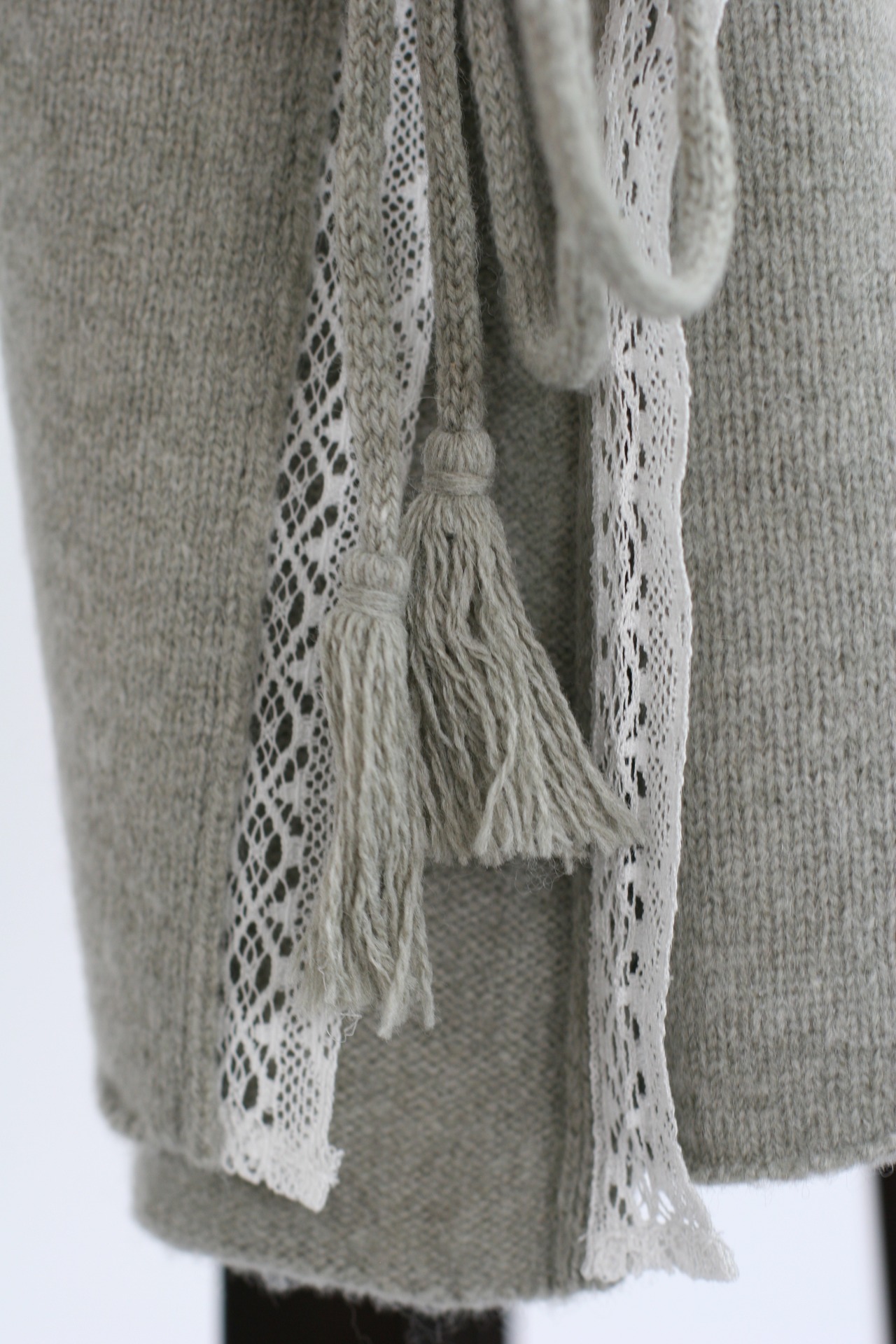 【Gauze#】Sonia LEAVER LACE KNIT VEST（G1235）