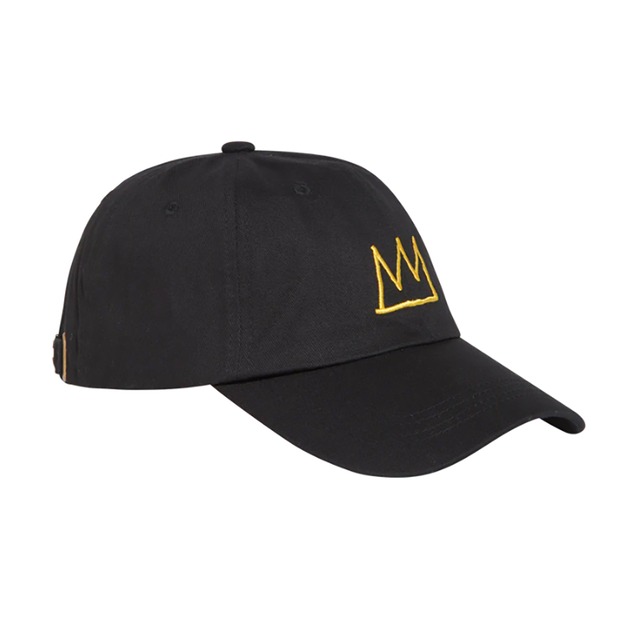 Basquiat Gold Crown Dad Cap