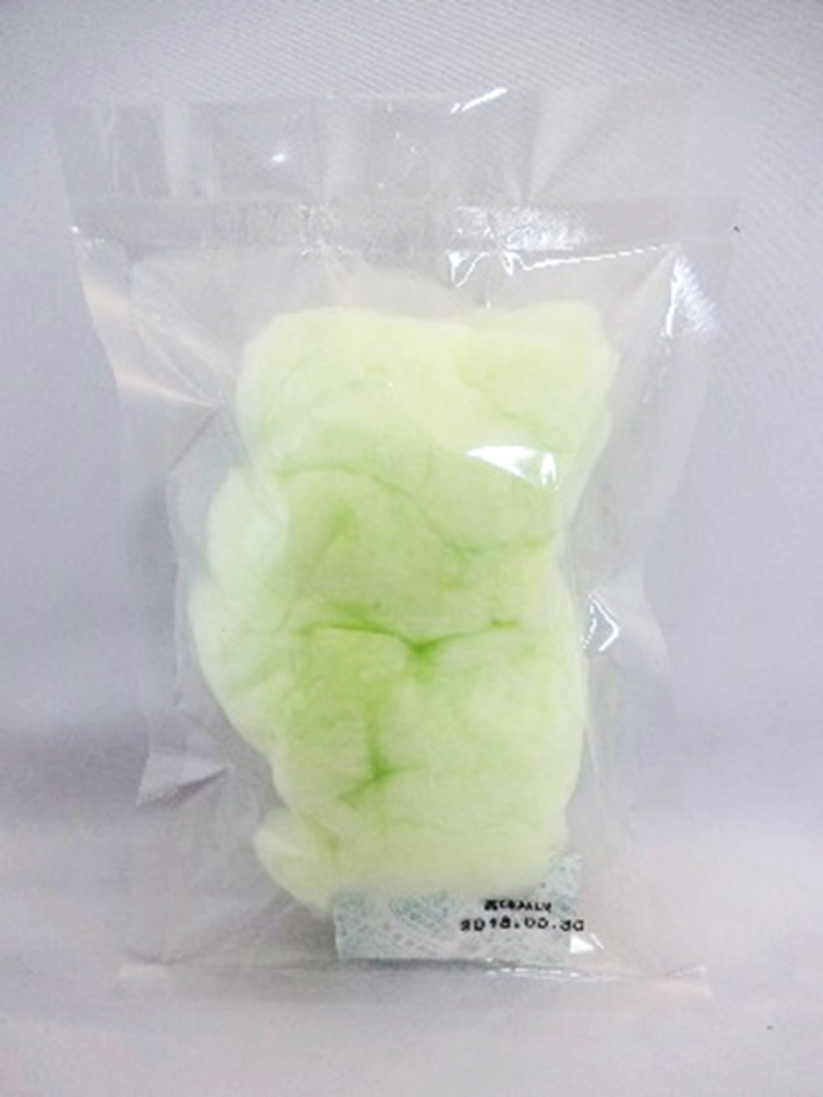 カラフルコットンキャンディ グリーンアップルPP袋（12袋入り