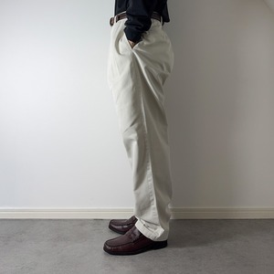 90s Polo by Ralph Lauren POLO CHINO ANDREW "made in USA" off-white W33L30相当 古着
