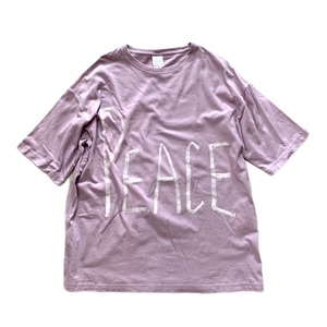 PEACE T-shirt　スモーキーパープル　ILL-clothes-04