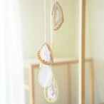 Hazel nut Ice cream - アゲートヒーリングチャイム / Agate Sun Catcher Wind Chime 737