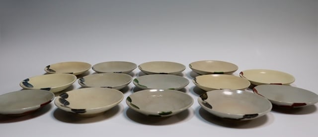 永楽善五郎 銘々皿 乾山寫絵替 5客 セット