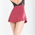 カーブライン ショート丈スカート 12色展開 L1330