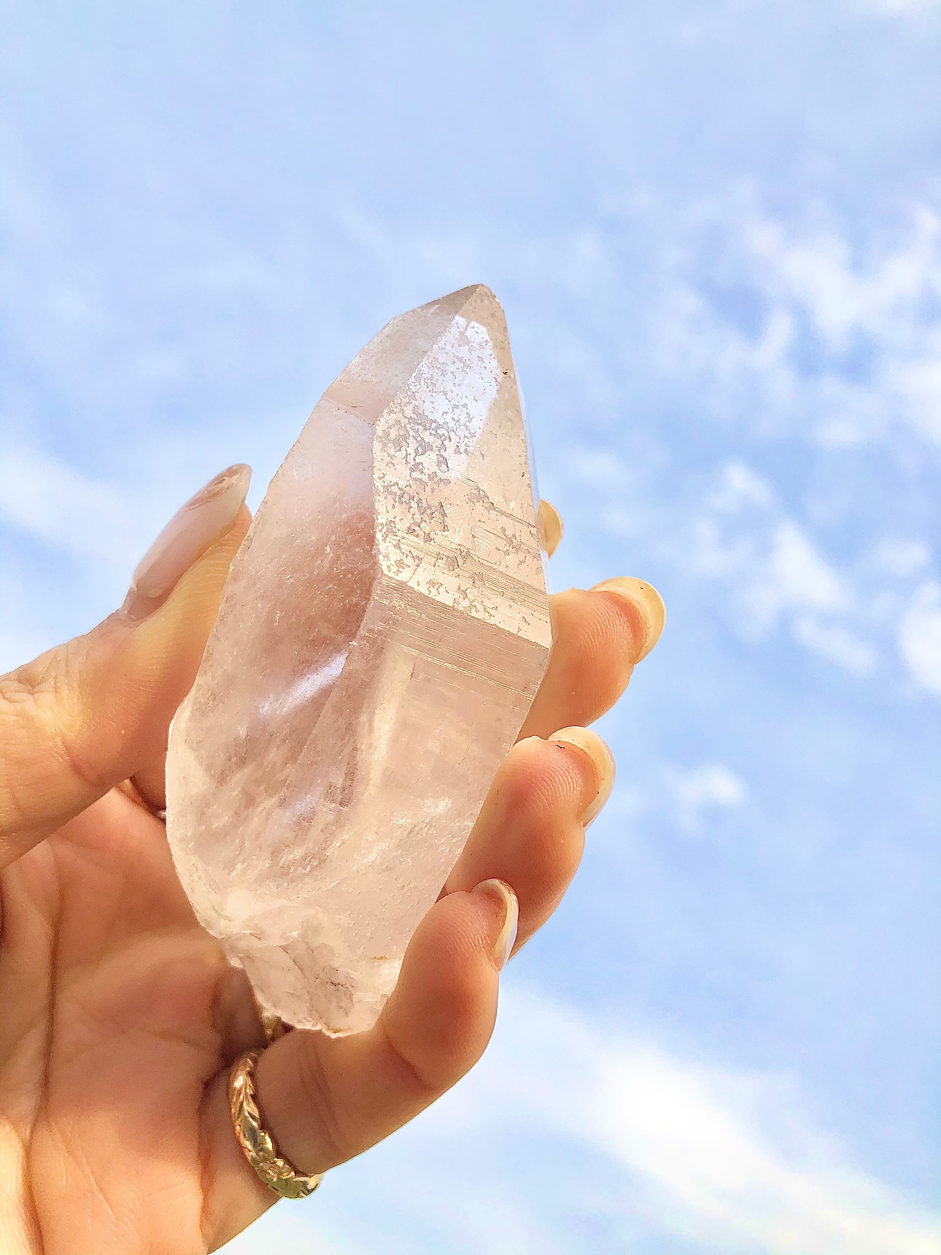 慈愛の神様パルバディ神☆マニカラン水晶☆