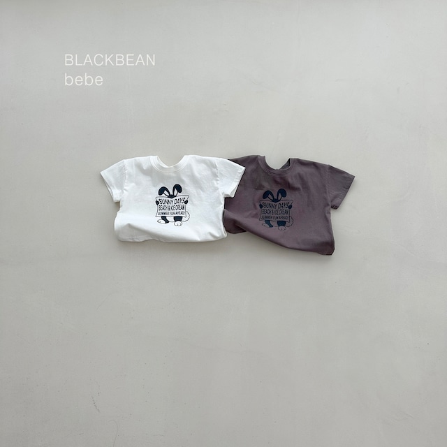 bebe sunny tee【blackbean】※7月中旬〜7月下旬発送予定