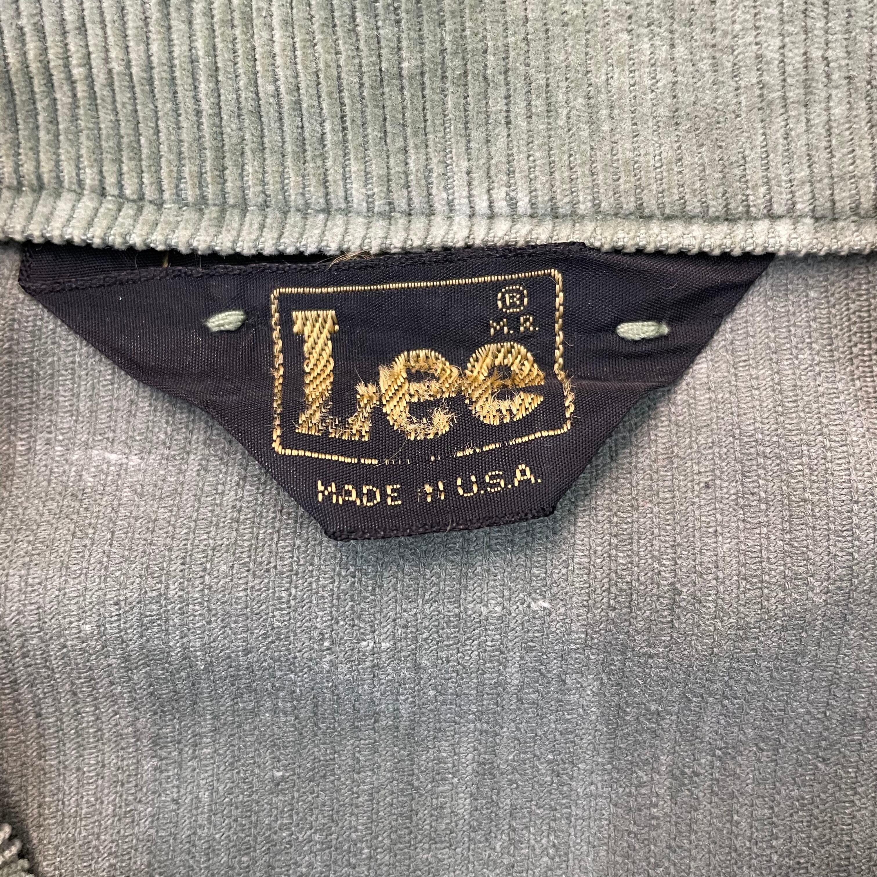 70s Lee （リー）コーデュロイ・トラッカージャケット | used&vintage