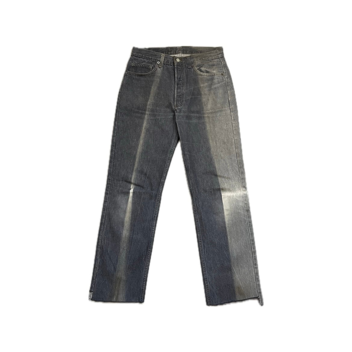 24AW】MASU ”MASU BOYS” STARDUST BELL-BOTTOM JEANS (BLACK PINK