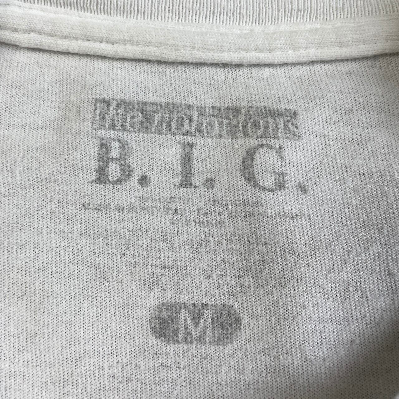 ノトーリアスB.I.G フォトプリント ラップ バンドTシャツ メンズM 古着 