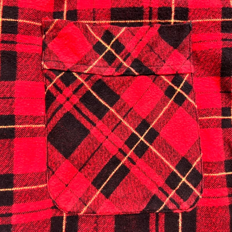 50's MINNESOTA WOOLEN CO. プリントネルオープンカラーシャツ