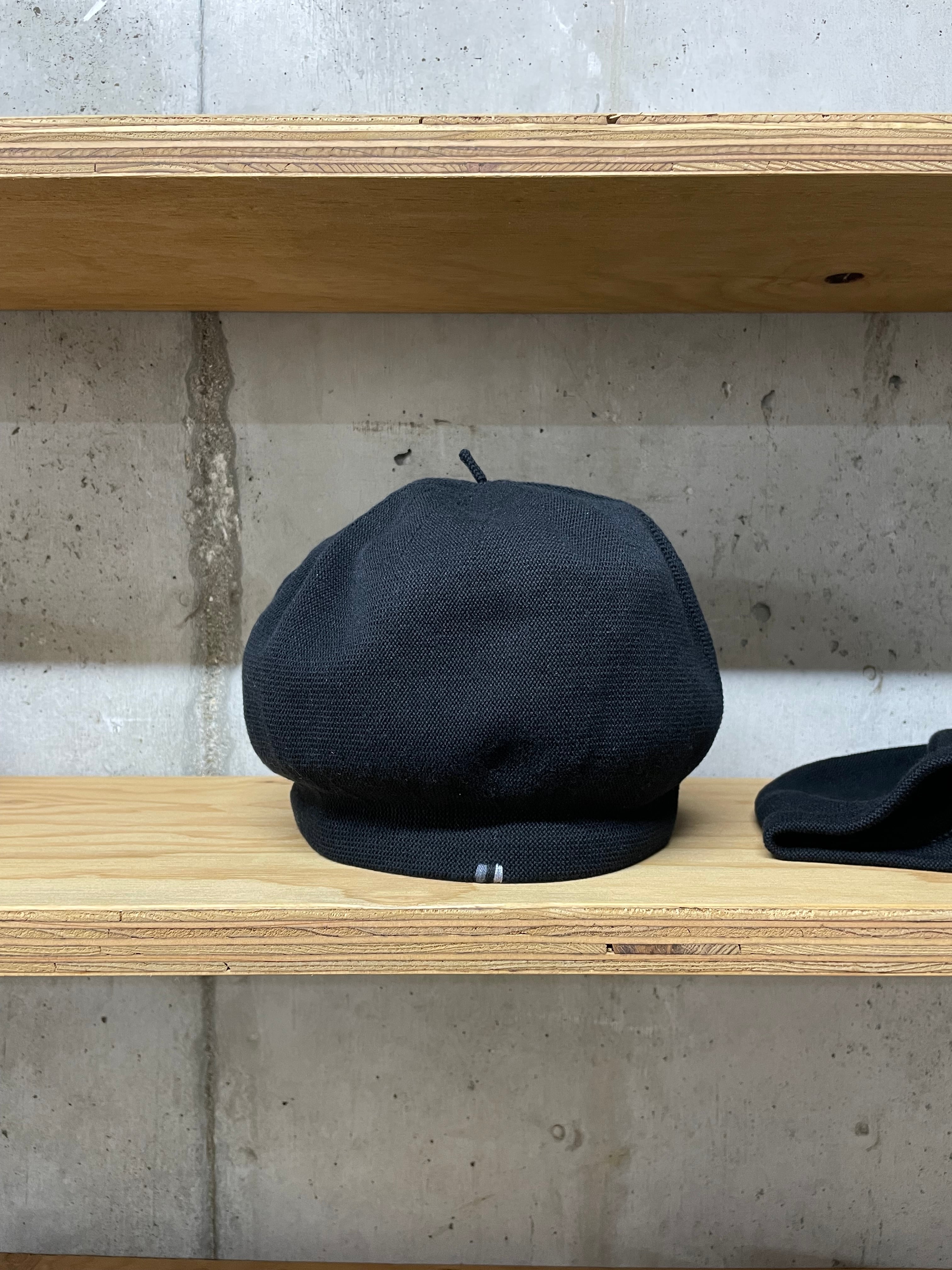 Porter Classic】H/W KNIT BERET(TRICOLORE)_BLACK | marfa store
